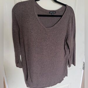 Moa Moa Mauve Knit Top